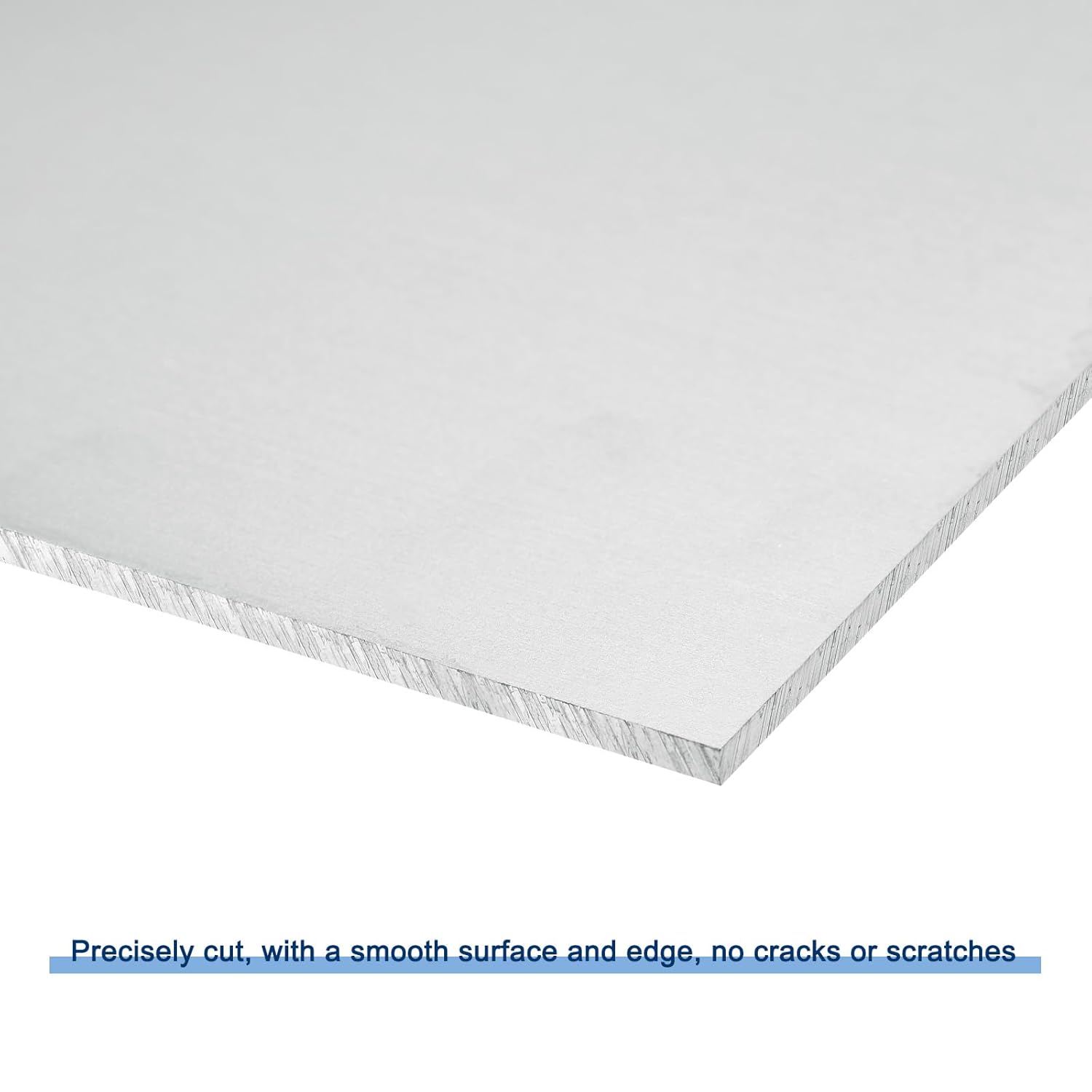 MECCANIXITY 6061 T6 Aluminum Sheet, 12 x 16 x 1/16 Inch Rectangle Heat-treatable Aluminum Sheet Flat Metal Plate Covered with Protective Film for Industrial, Crafting