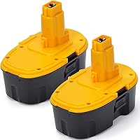 BATWAYPRO 18V 5.0Ah Ni-MH Replacement Battery 2-Pack for Dewalt XRP Tools - DC9096 DC9071 DW9096 Compatible, Extended Runtime