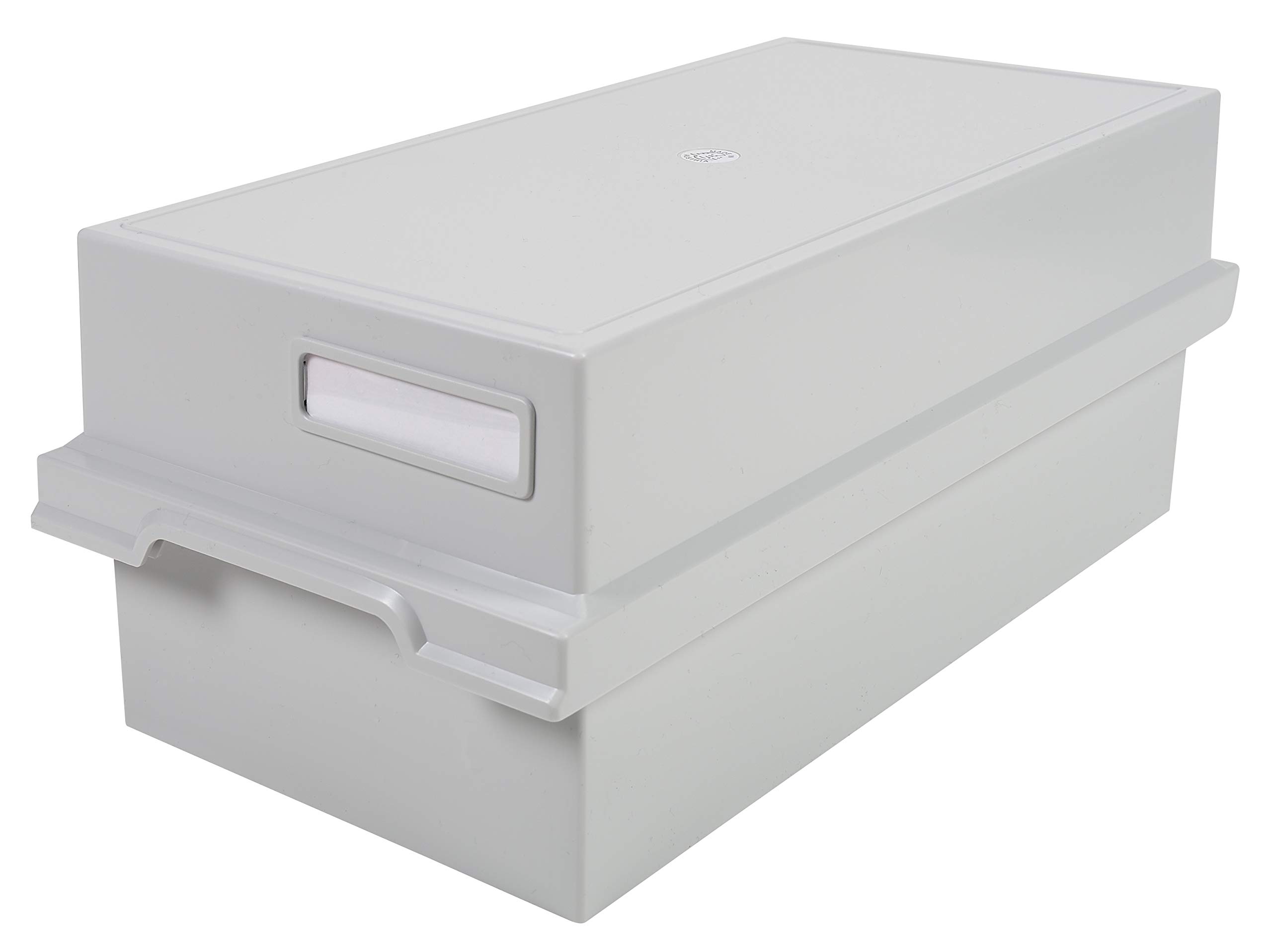 Exacompta 51240D Schedari in Plastica con Coperchio