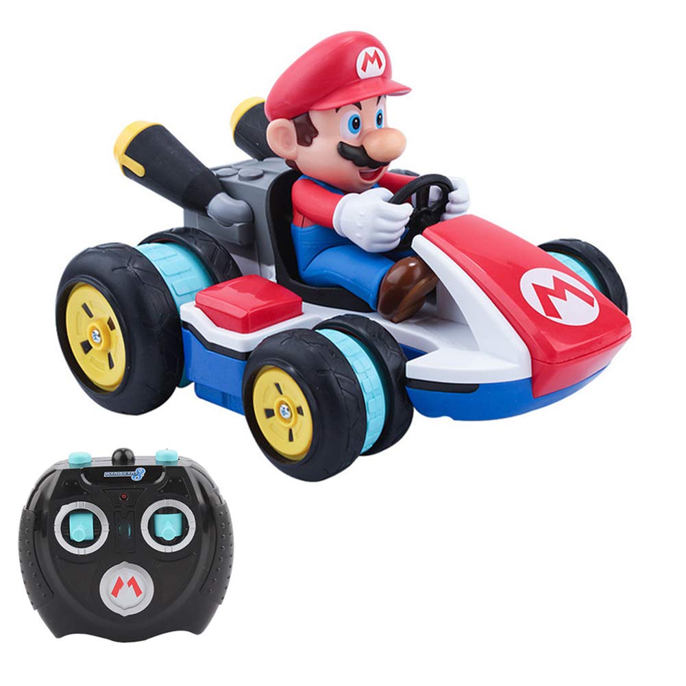 HLDWXN RC Stunt Car RC Cars for Kids And Adults Stunt Remote Control Car Electric Four-Wheel Drive Racing Mario Boy Toy for Children