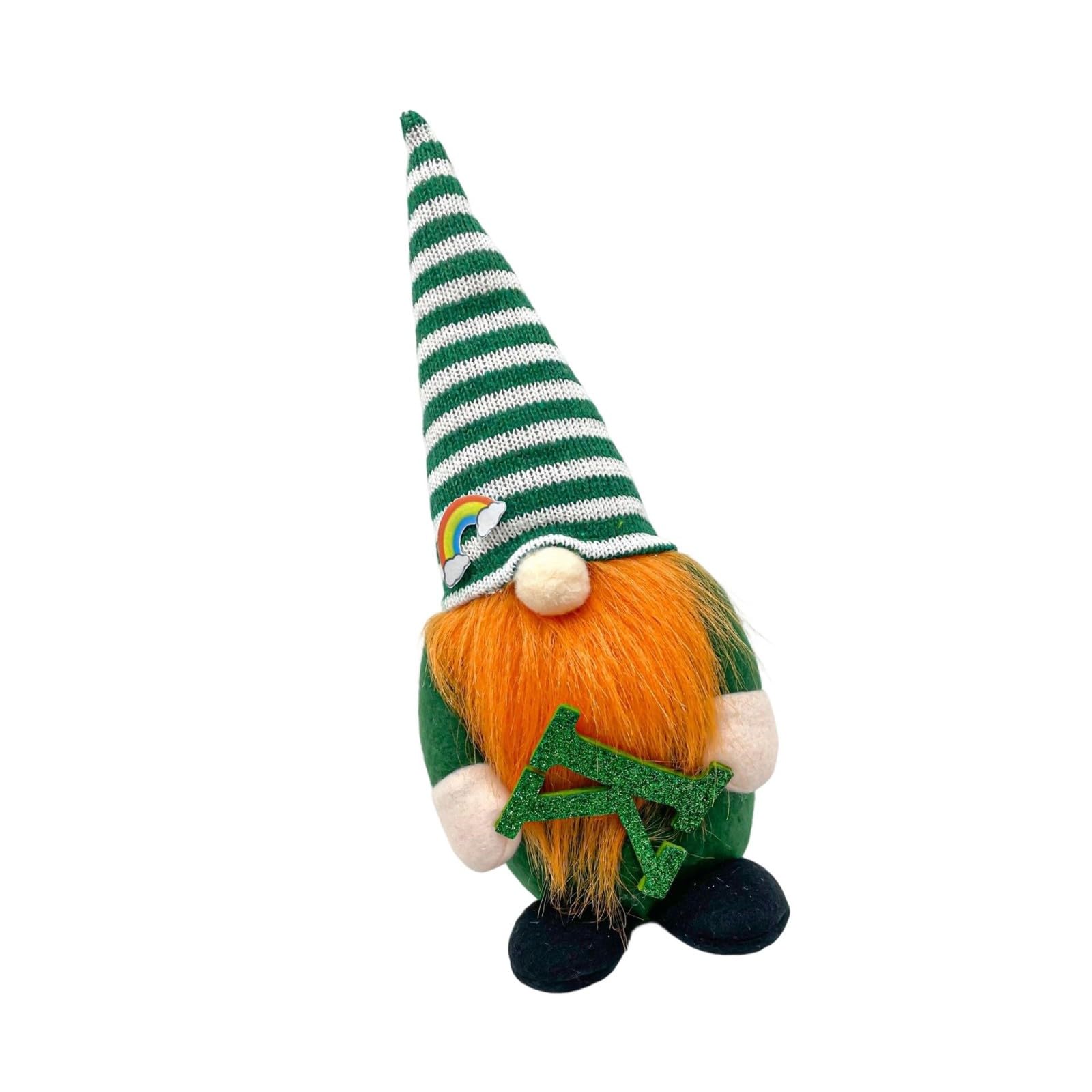 Shntig Shamrocks Design StPatricks Day Gnomes Doll Lovely Dwarf Doll Home Decoration for Irish Day Celebration Stpatricks Home Decoration