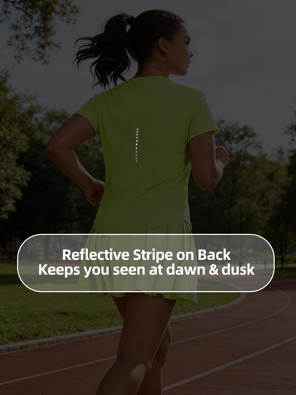 Short Sleeve Workout Tops for Women Active Gym Yoga Tops Lightweight Athletic T Shirts - Image 4