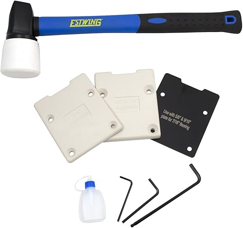 Miniatura 8 de Estwing EF18GLCN - Clavadora neumática de calibre 18 de 1-34 pulgadas, pistola de clavos ergonómica y ligera con placas base antimanchas para