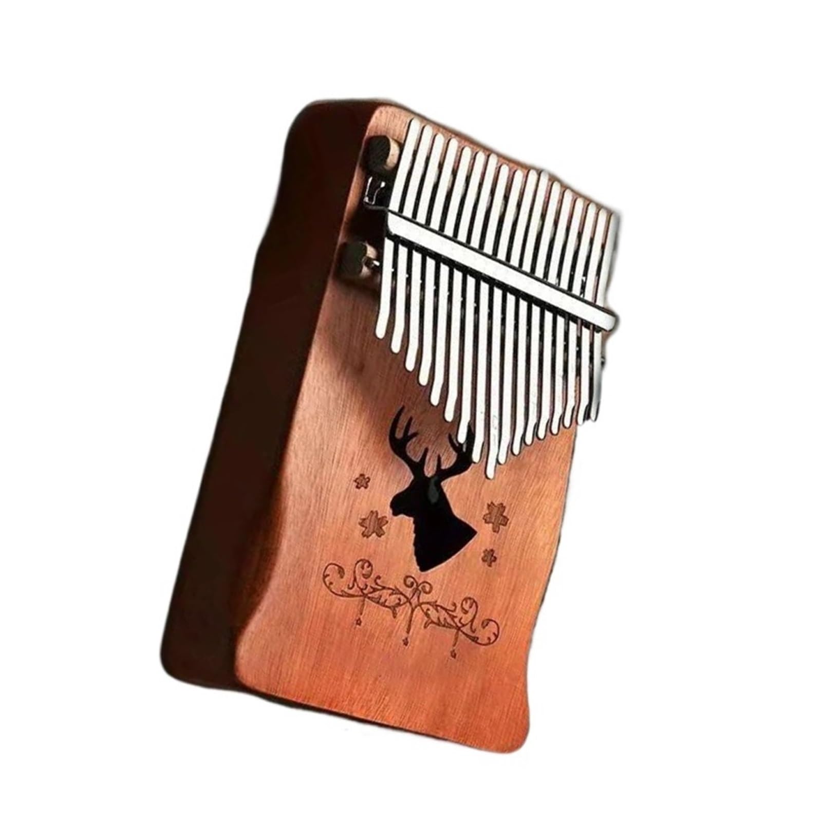 17 Klawiszowy Przenośny Kalimba Z Ręcznym Strojeniem Mahoń Odpowiedni Dla Początkujących Dorosłych Kalimba