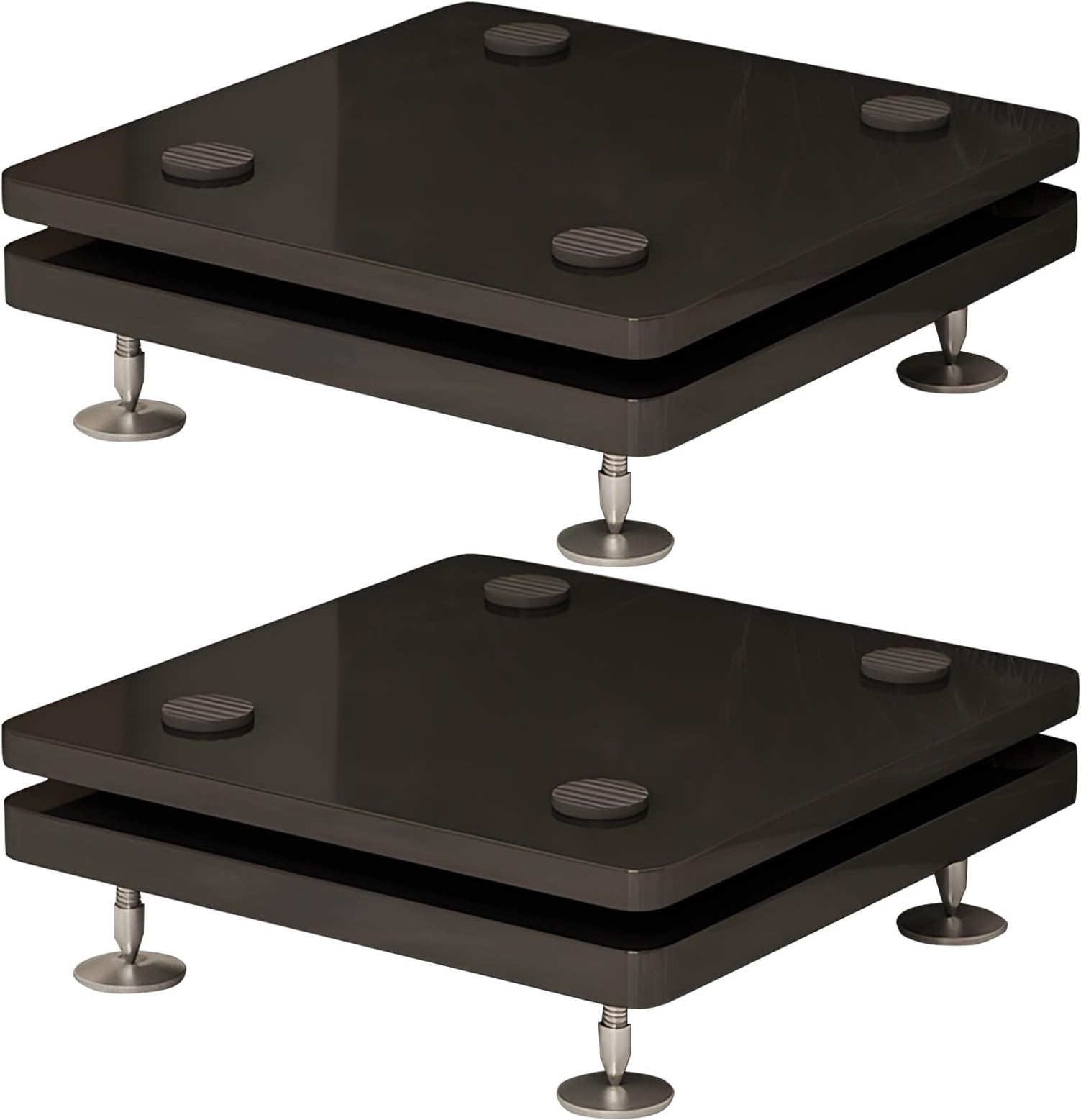 Speaker Stabilizing Bracket, Subwoofer Isolation Platform, Shockproof Design with Copper Nails for Home Theater and Recording Studio