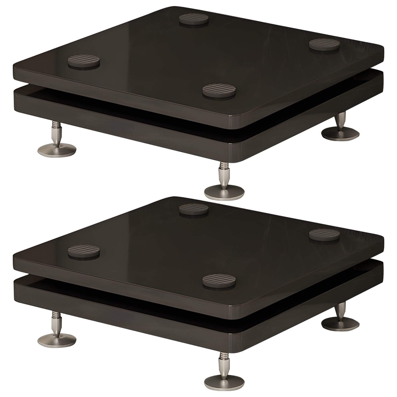 Speaker Stabilizing Bracket, Subwoofer Isolation Platform, Shockproof Design with Copper Nails for Home Theater and Recording Studio