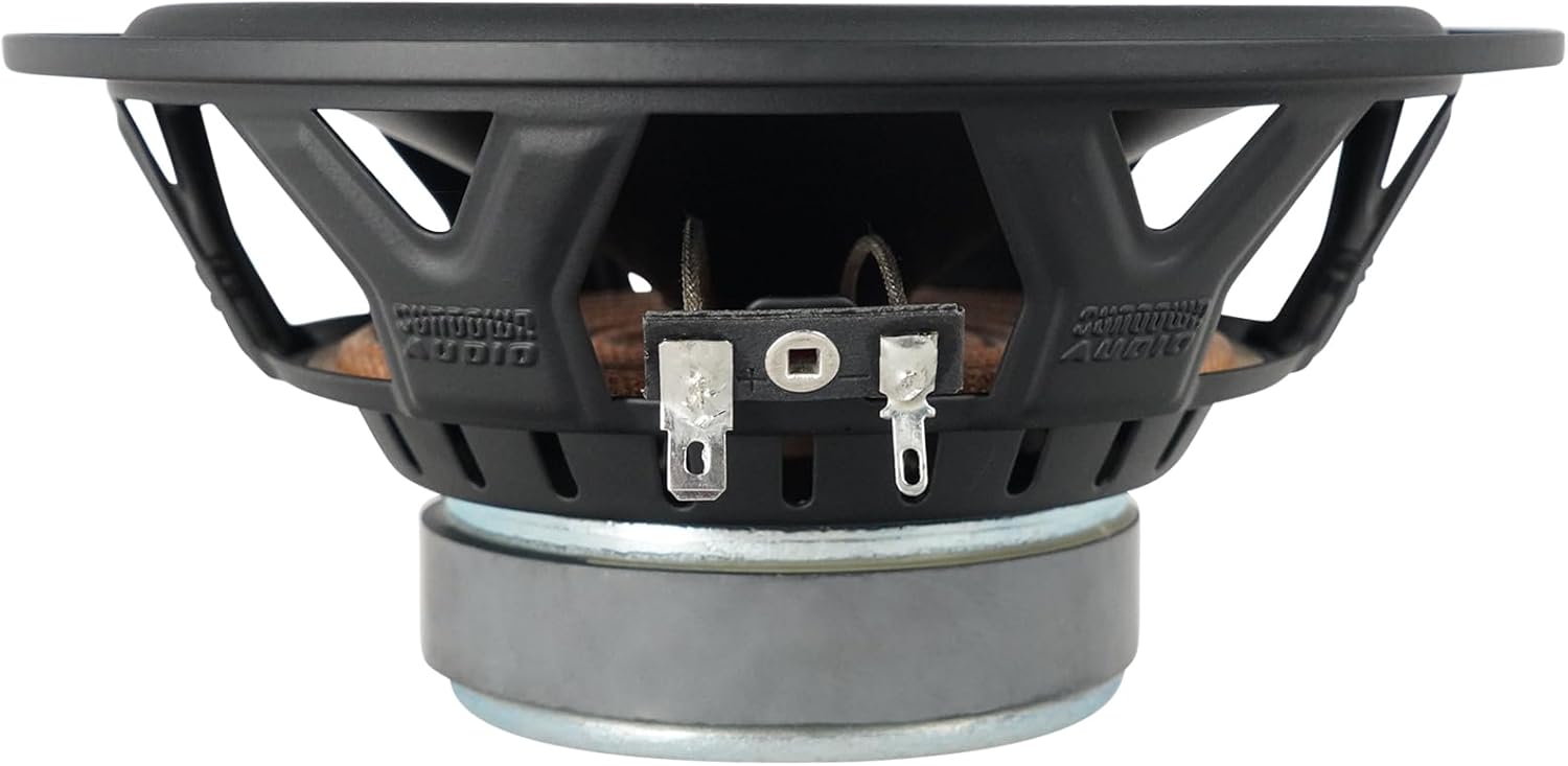Sundown Audio E-6.5CS 100-Watt RMS 6.5 in Car Stereo Component Speakers, Titanium Tweeters, Polypropylene Cones, for Vehicle Audio Systems, 4-Piece