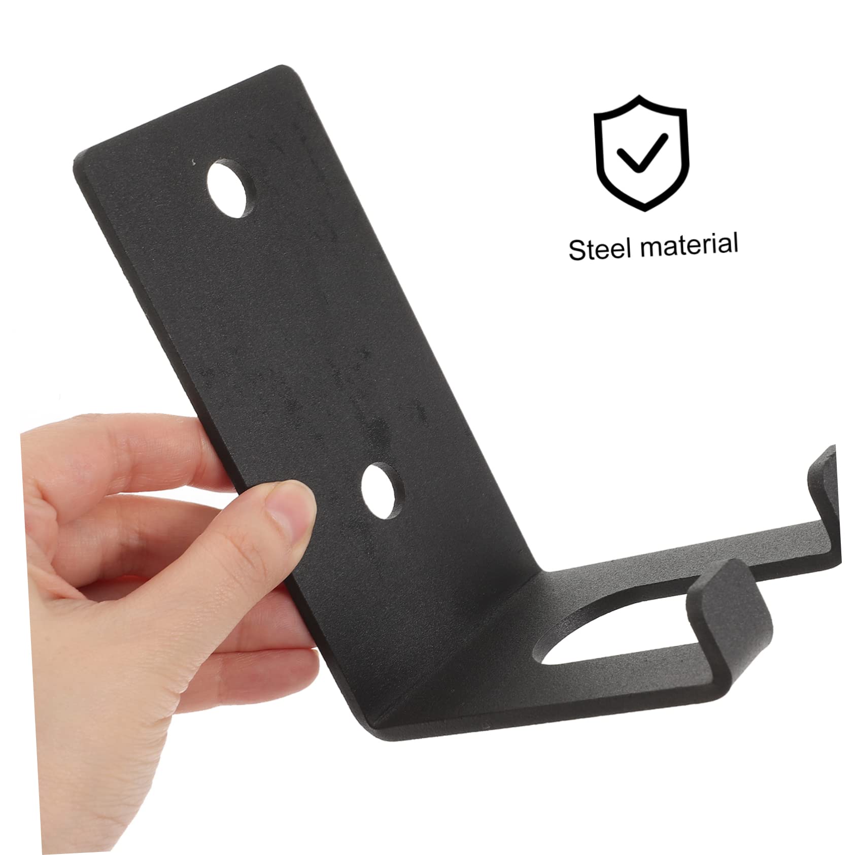 Abaodam Supporto per Bilanciere in Acciaio di Supporto per Manubri da Parete Accessorio Fitness per Uso Domestico Robusto e Durevole Pratico per Palestra e Fitness al Coperto