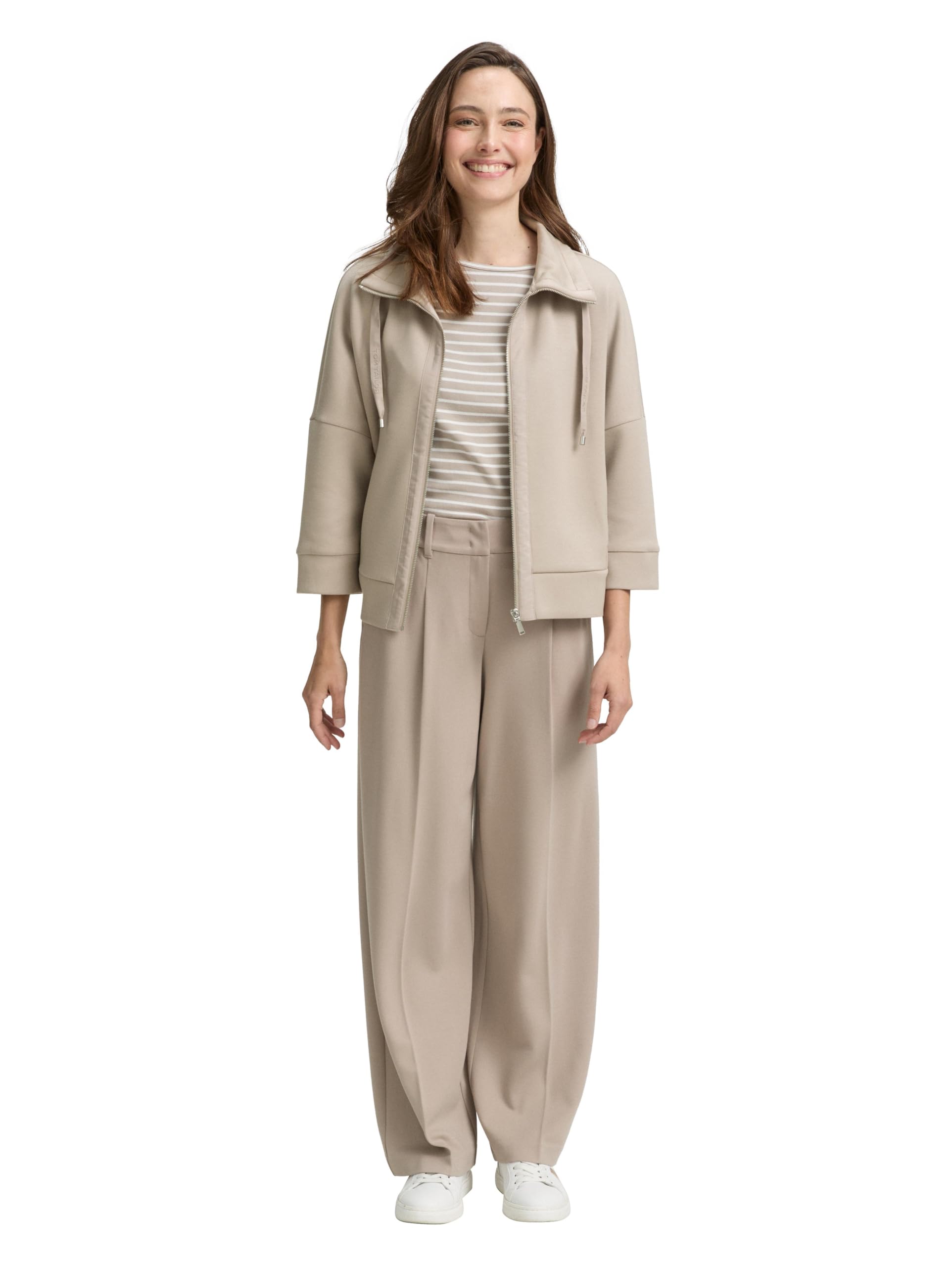 Tom Tailor Damen Sweatjacke – Ansicht 2