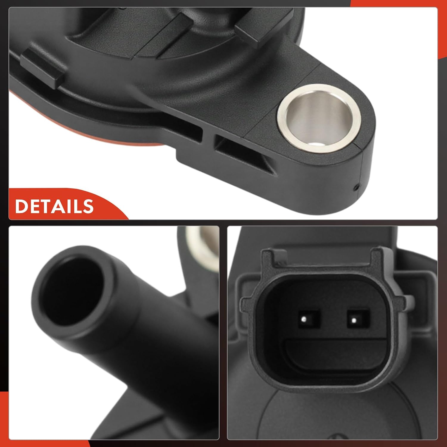 A-Premium Vapor Canister Purge Solenoid Valve Compatible with Honda Civic 2012-2015, HR-V HRV 2016-2021 & Acura ILX 2013-2015, 1.5L 1.8L 2.0L 2.4L