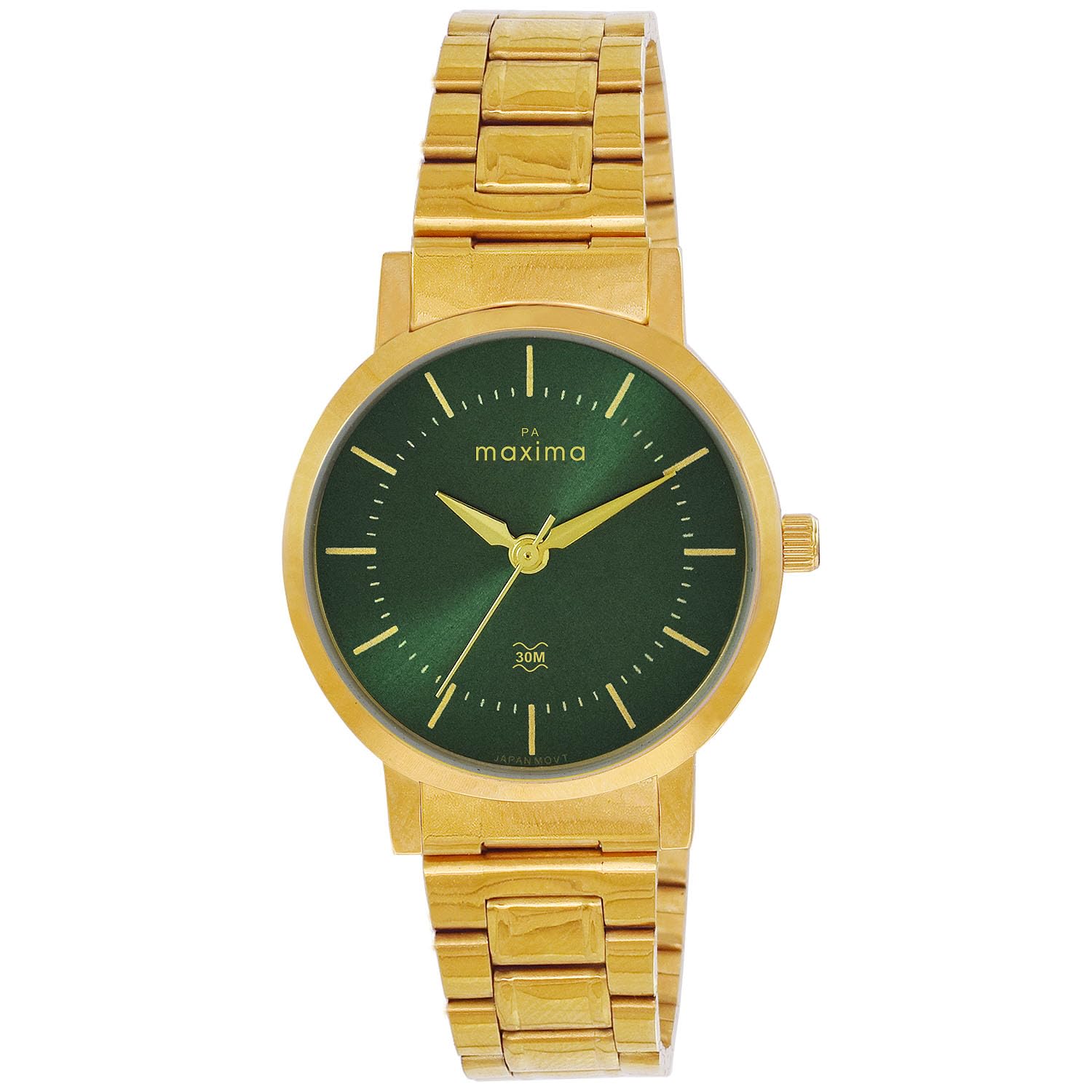 Maxima Gold Analouge Watch Collection for Women 69533CMLY (B0D841TM8W) Amazon Price History, Amazon Price Tracker