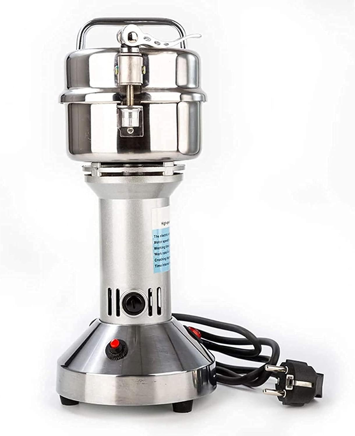 Grains Spices Cereals Coffee Dry Food Grinder Mill Grinding Machine Stainless Electric Herbs Coffee Bean Grinding