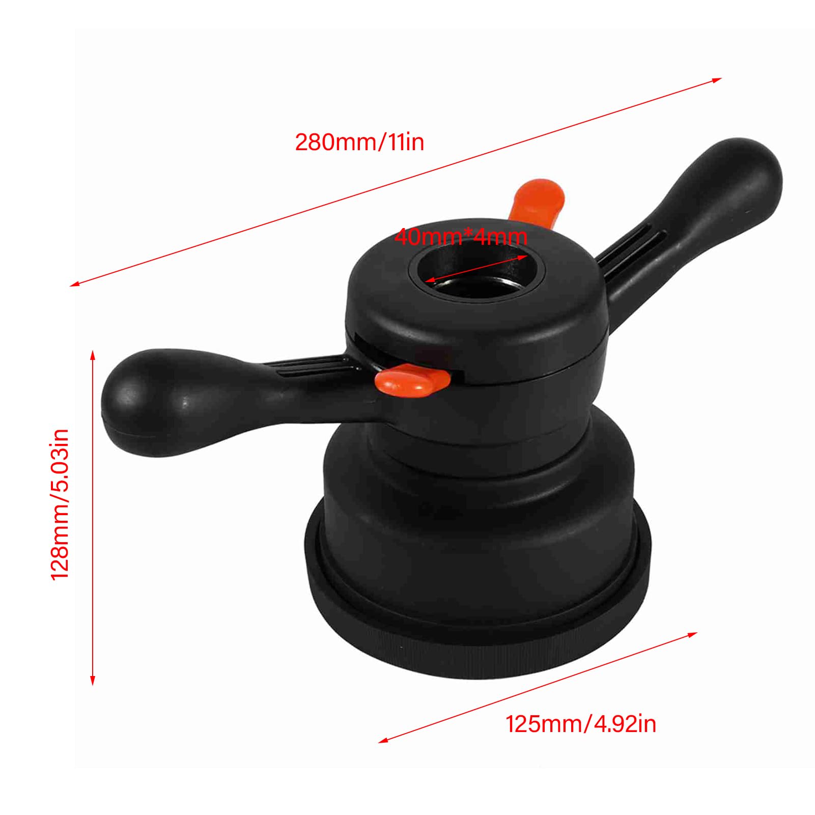 Outil Equilibre Pneu, Keenso Outil de Changement de Pneu de Roue 36/38/40mm 3/4mm Outil Appareil Équilibrage de Pneu et Roue (40mm 4mm)
