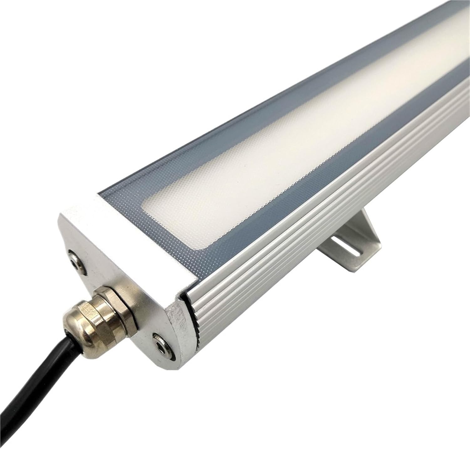 32W LED Panel Light CNC Machine Tool Work Lamp 24V/220V Waterproof Explosion-Proof Lighting Sliding Mounting AC/DC(32W 6500K,DC24V)