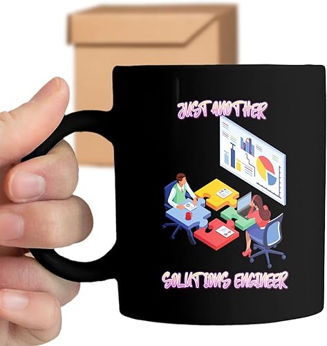 Solutions Engineer Gift, Perfect Appreciation Present for a - Just Another Solutions Engineer, Funny Quote on 11oz Ceramic Coffee Mug