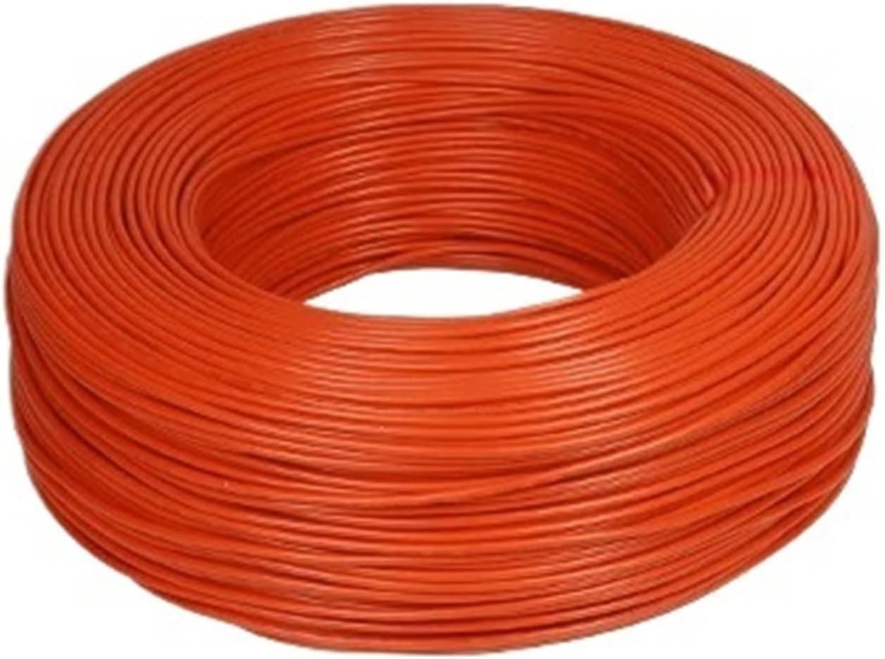2~50m UL1569 Electronic Wire Environmental PVC Insulated 30/28/26/24/22/20/18/16/14 AWG Tinned Copper Cable Extension Line(Red,2 meters,16AWG)
