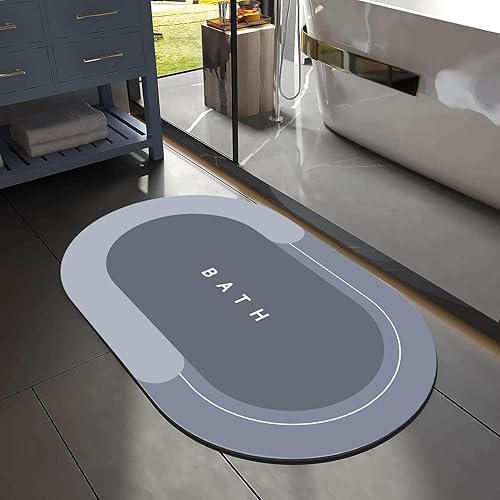 Miniatura 4 de VG Home Essentials Alfombras de baño, alfombra de baño (azul)