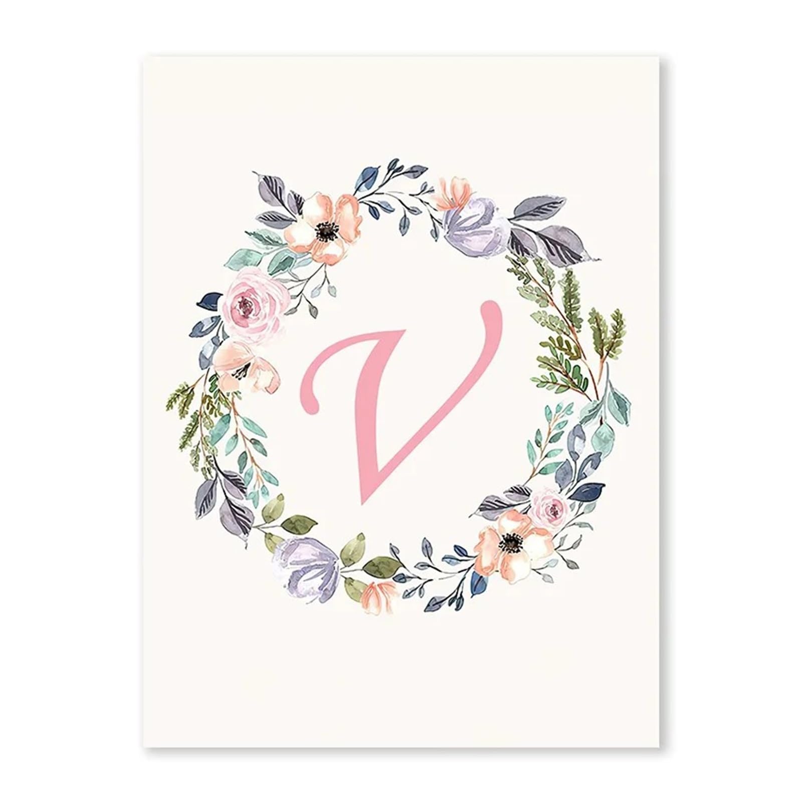 Affiches d'animaux roses kawaii et décoration murale chambre fille