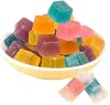 DAMAICHUHAI Amber Candy 240g – Crystal Jelly Gummy Sweets, Traditional Asian Soft Candy, Natural Fruit Flavors, Chewy Snack for Kids & Adults