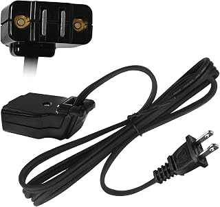 Deep Fryer Cord 09982/86591 for Presto Electric Turkey deep fryers、Stainless Steel fryers Magnetic Power Cable Replacment 120V15A
