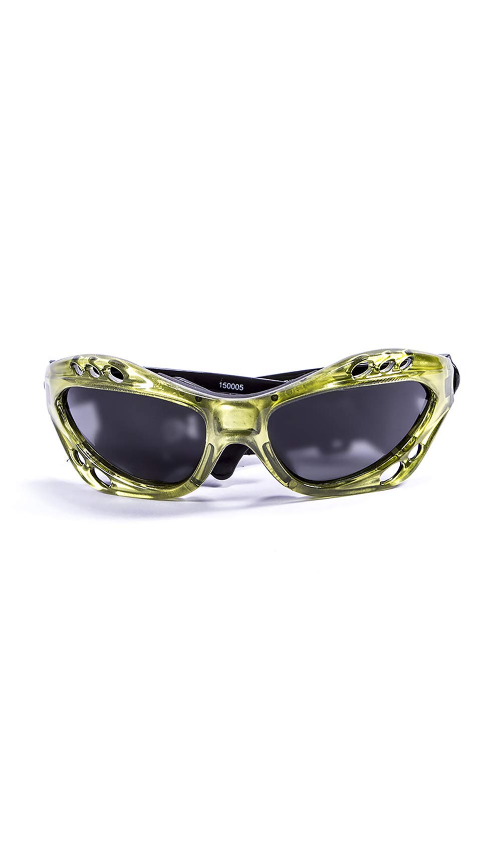 Ocean Sunglasses Cumbuco, Occhiali da Sole Polarizzati, Montatura: Blu, Lenti: fumé, 15000.5