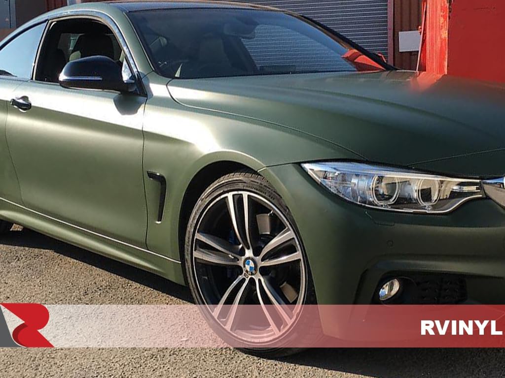 ORACAL 970RA Matte NATO Olive 285M Wrapping Cast Film Vehicle Car Wrap Vinyl Sheet Roll - (20yd x 5ft)