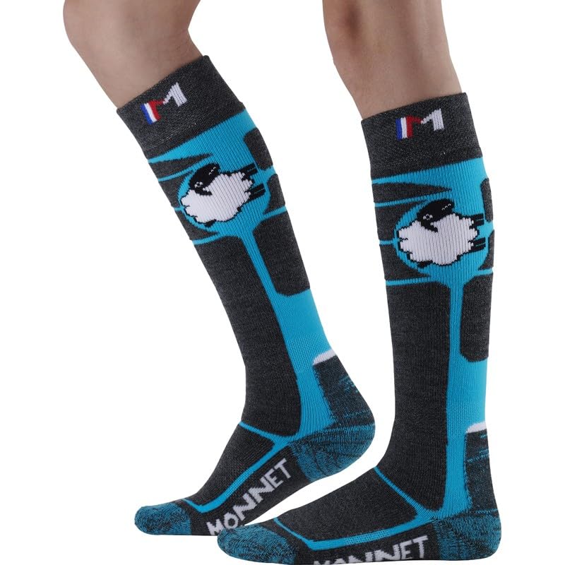 MONNET Wooly Kids - Chaussettes Ski Enfant