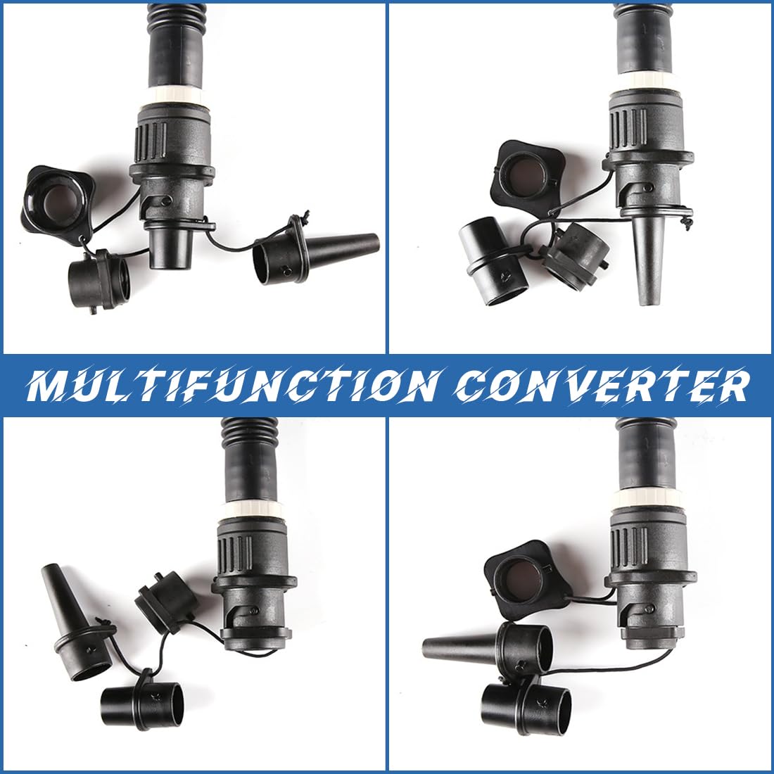 Adaptateur De Pompe Universel – Pour Bateau Pneumatique, SUP, Kite Et Valve Boston – Multiconnaction