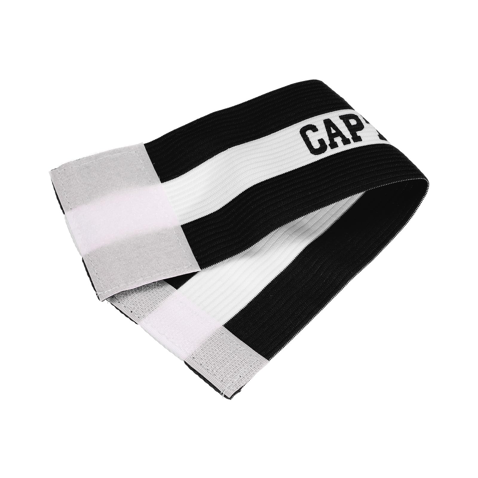 YOKIVE Captain Armband, Nylon Protective Arm Badge, Adjustable Flexibility, Great for Team Training Competitions (Black - Image 3
