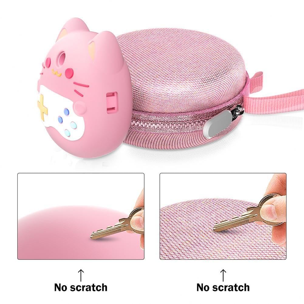 Ninonly Custodia In Silicone E Custodia Rigida Per Tamagotchi Pix – Protettiva Con Cinturino Da Polso - 6