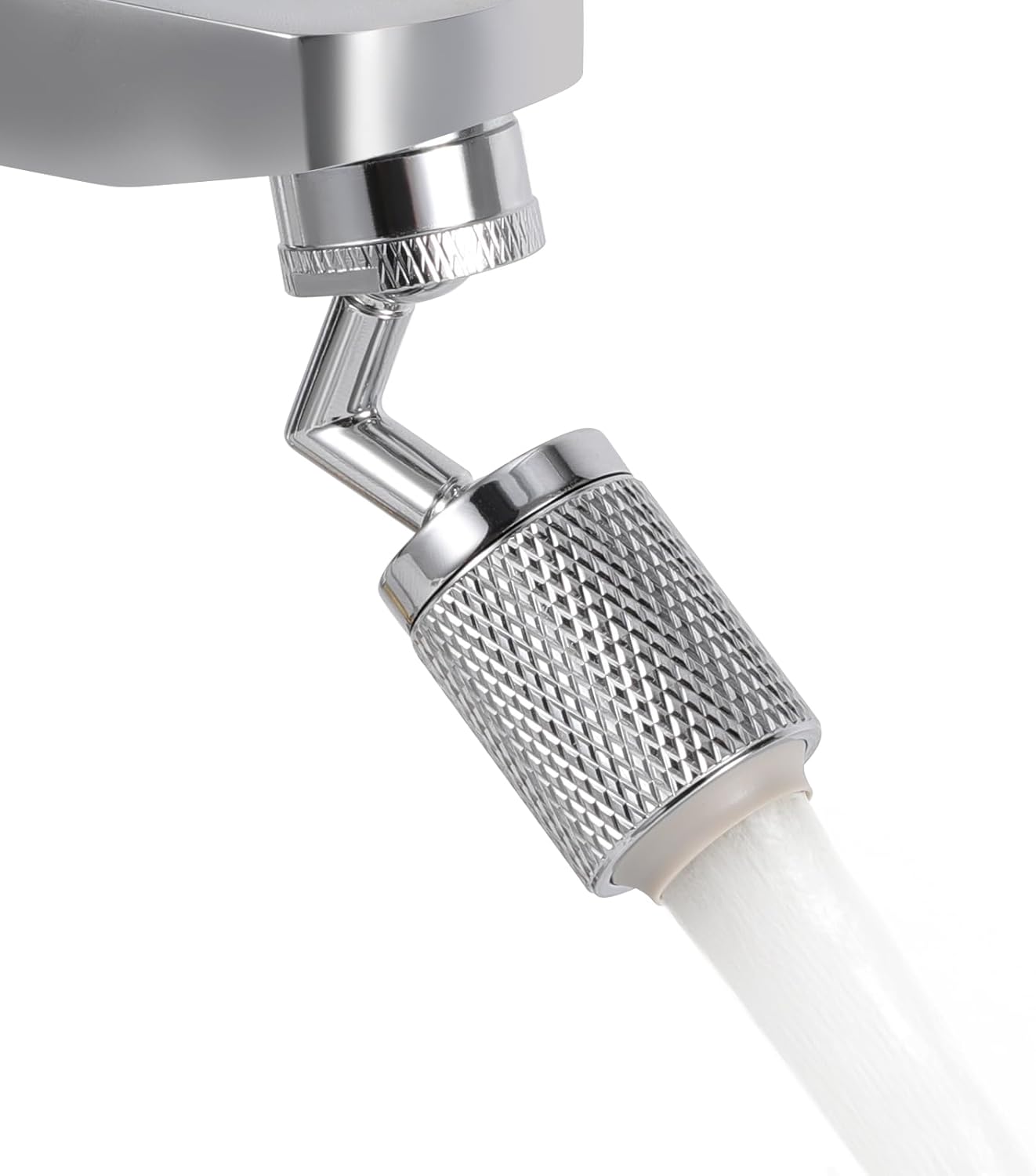 Dualfunction Faucet Aerator, Extra Big Angle Rotate Kitchen Sink