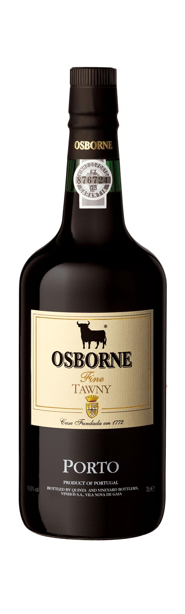 Osborne Fine Tawny Port – Hochwertiger, roter und fassgereifter Portwein aus dem Douro Tal Portugals mit 19 vol. (1 x 0,75l)