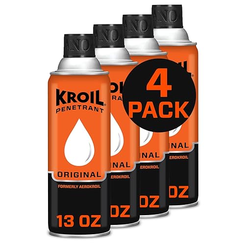 KROIL Aceite penetrante Aerokroil aerosol de 13 onzas paquete de 4