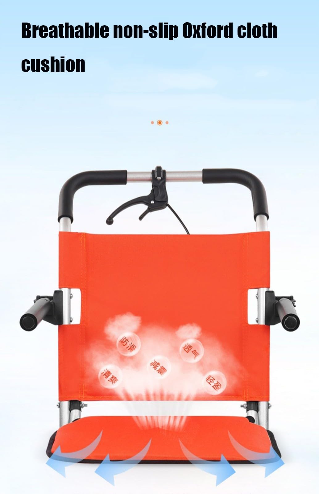 Rollstuhl Faltbar Leicht Mit Bremse Aluminium Ultra-Light Transport Rollstuhl Mit Aufbewahrungskorb Reise Rollstuhl Für Die Wohnung Und Unterwegs A