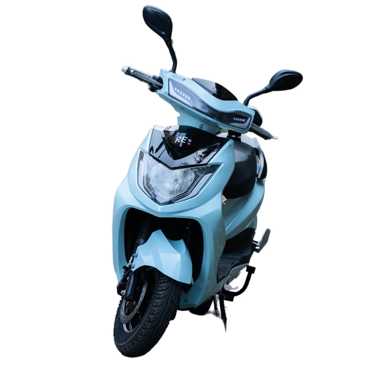 BATT:RE LOEV Electric Scooter | 1.7Kwh |60V 28Ah Lithium Ion Battery | Runs 70 km on one Charge | LED Display | Hydraulic Suspension | Electric Blue-image-19