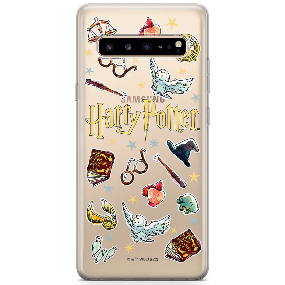 ERT GROUP mobile phone case for Samsung S10 5G original and officially Licensed Harry Potter pattern 226 optimally adapted to the shape of the mobile phone, partially transparent