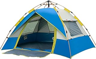 Tenda pop up externa resistente à água portátil instantânea barraca de acampamento automática para 2-3/3-4 pessoas barraca familiar acampamento caminhadas mochila,barraca de acampamento