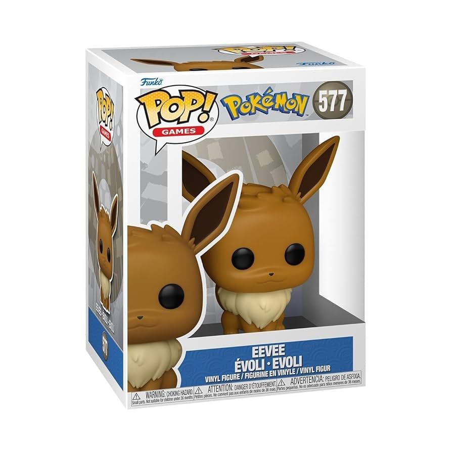Funko POP! Games: Pokemon - Eevee - Collectable Vinyl Figure - Gift Idea -  Official Merchandise - Toys for Kids & Adults - Video Games Fans - Model ...