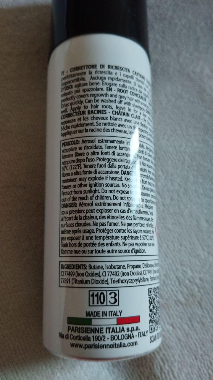 3 JS PARISIENNE "PIT STOP" CORRETTORE DI RICRESCITA SPRAY CASTANO CHIARO 75 ml