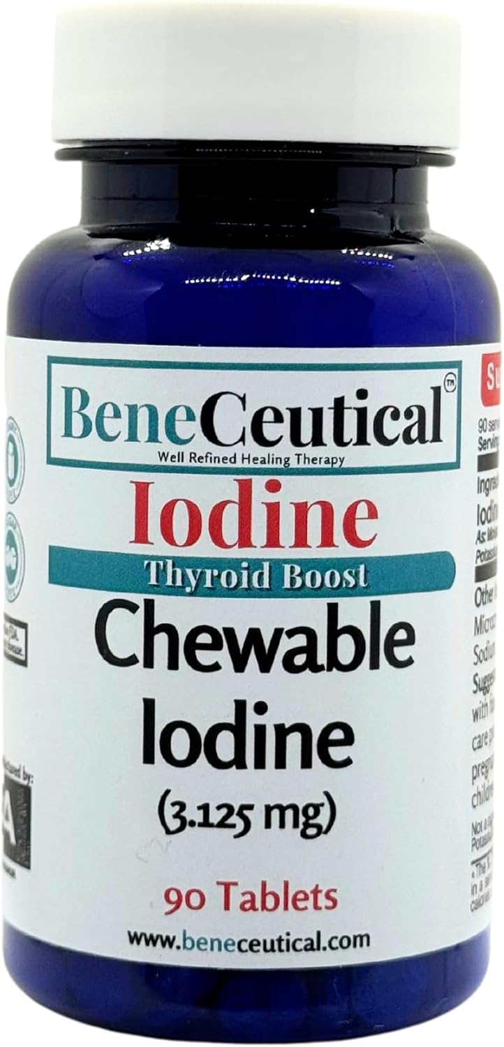 Chewable Iodine Thyroid Boost 3.5mg 90 Count Chewable Iodine Thyroid Boost 3.5mg 90 Count