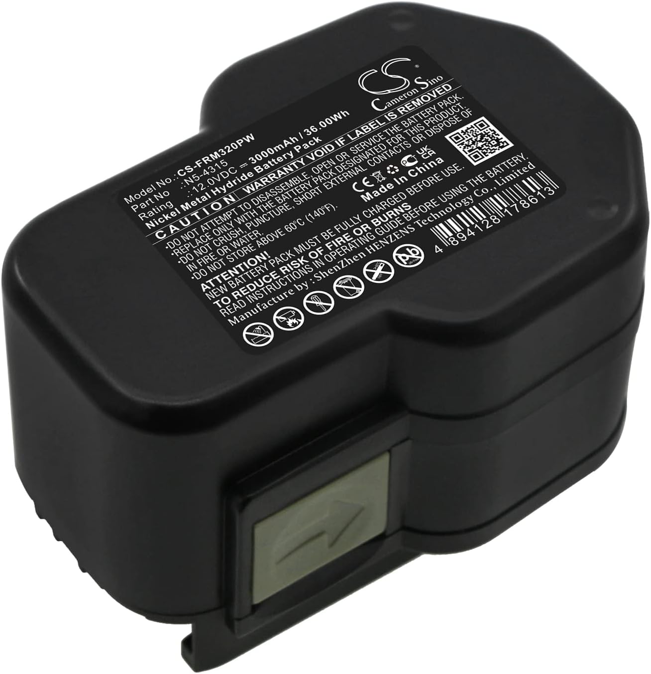 Cameron Sino Battery for Fromm P320, P325, P326, P327, P328, P329 PN:Fromm P320, P325, P326, P327, P328, P329 3000mAh / 36.00Wh