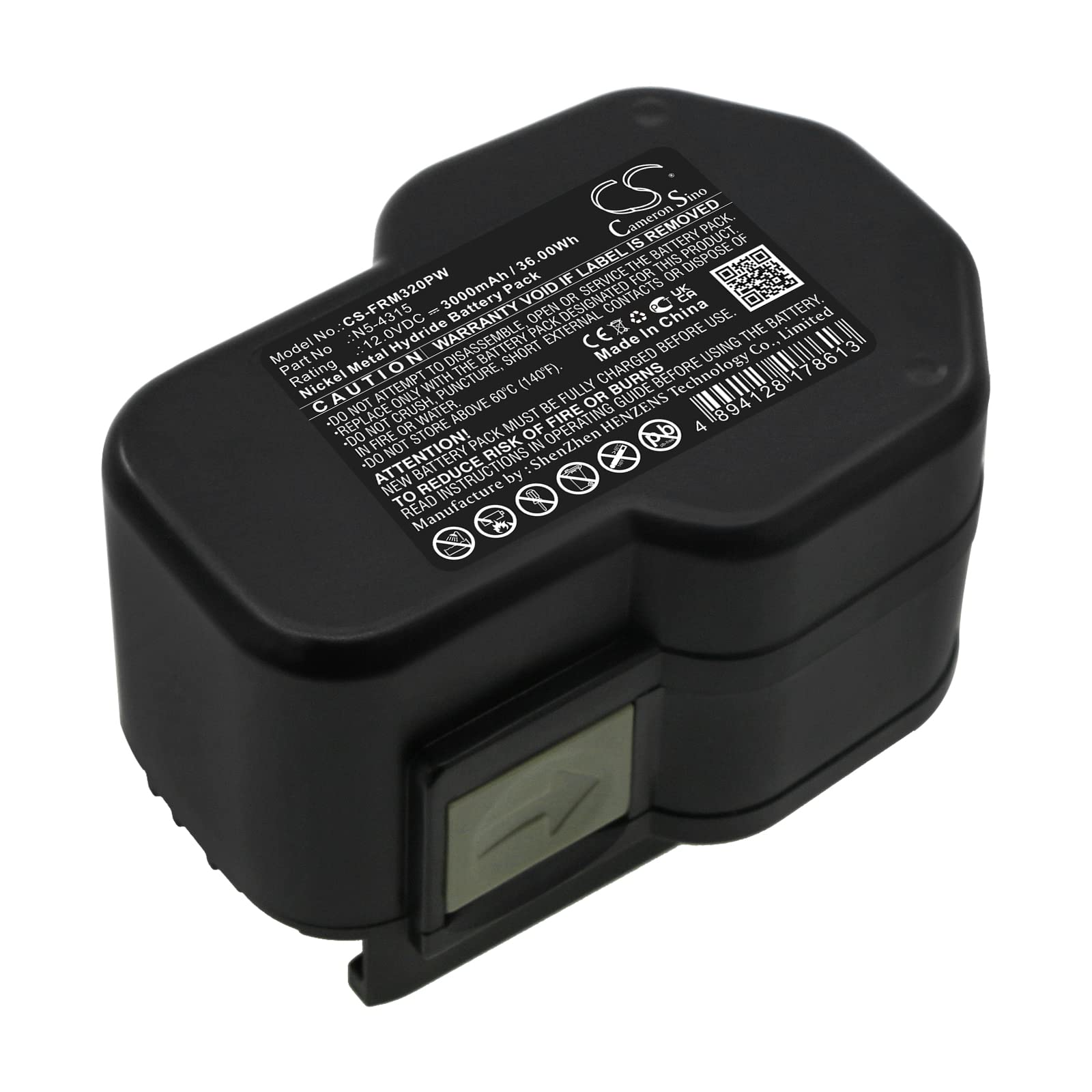 TECHTEK Batteria 3000mAh compatibile con [Fromm] P320, P325, P326, P327, P328, P329 sostituisce N5-4315