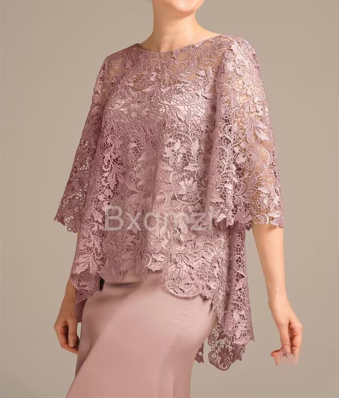 Lace Applique Mother of The Bride Dresses Chiffon Formal Evening Gowns Aqua Size 04