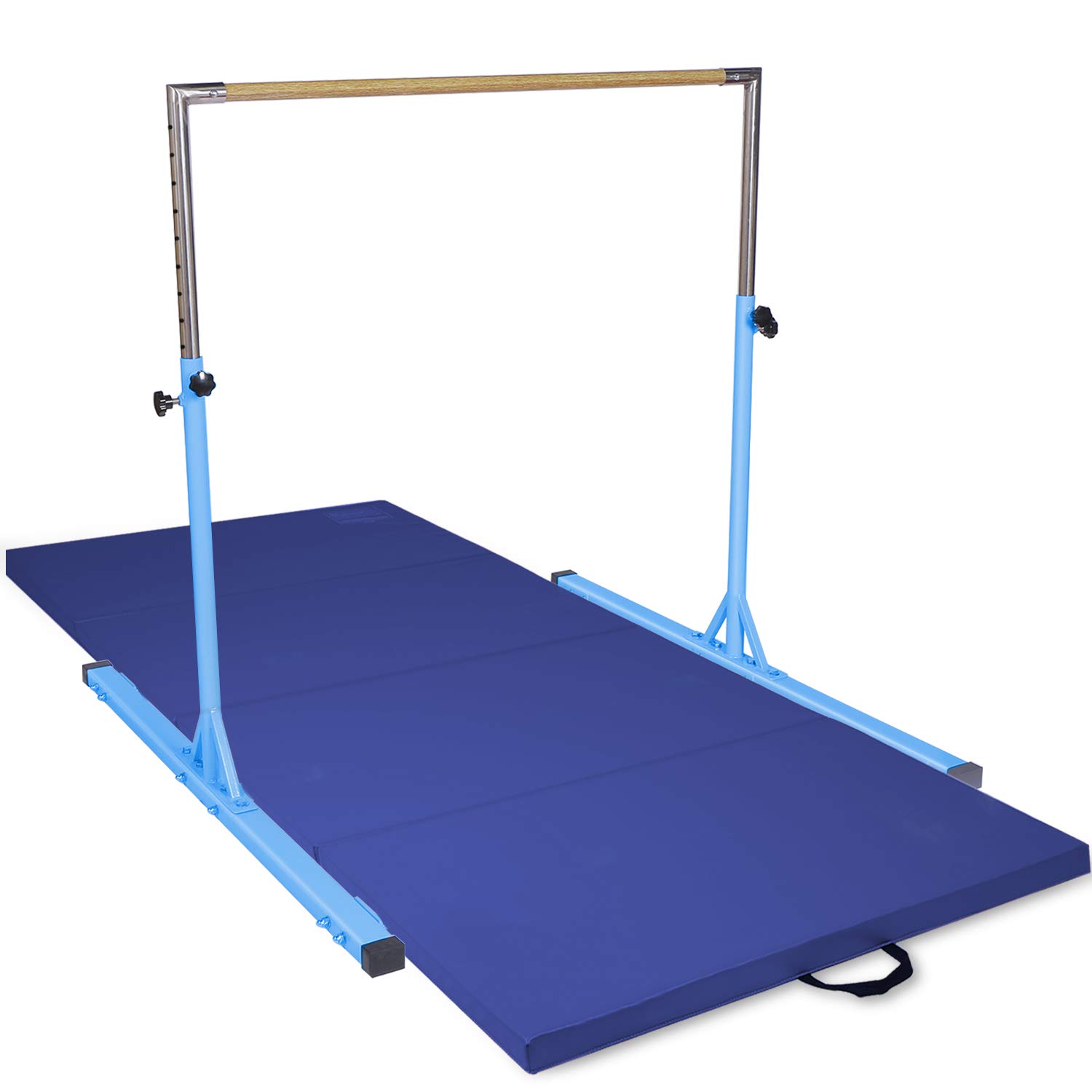 Buy gymmatsdirect Gymnastics Bar for Kids Adjustable Horizontal Junior Training Kip Bars with