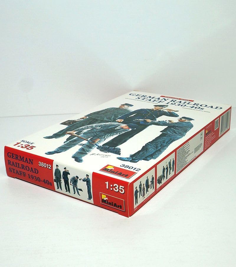 Amazon | ミニアート 1/35 38012 ドイツ 駅員スタッフ 1930-40年代