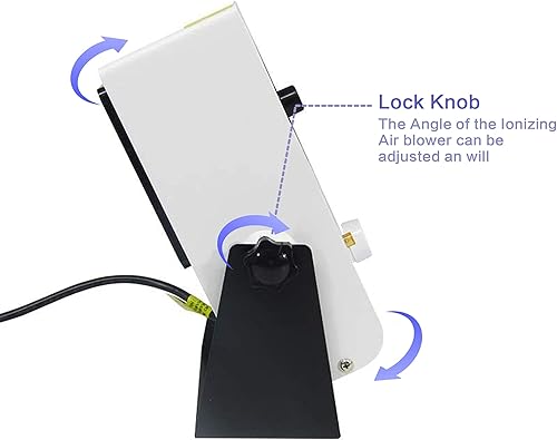 Miniatura 5 de FEITA Ionizer Air Blower ESD Ionizer Desktop Ionizing Air Blower Static Eliminator Anti-Static Ionized Fan AC110V