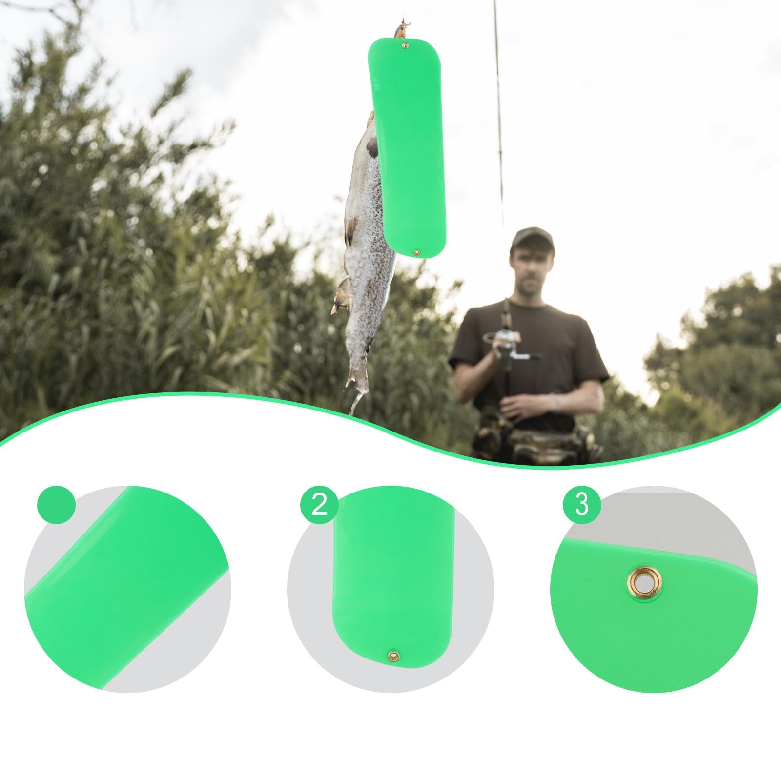 QSTDGVPW Fishing Flasher Lure Tackle 11