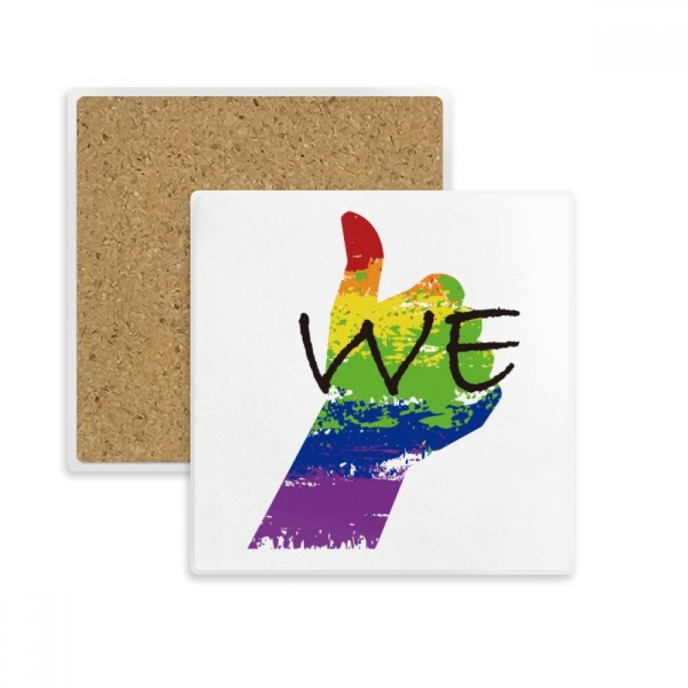 Dessous de verre LGBT en pierre pour vos moments de détente et cafés entre amis