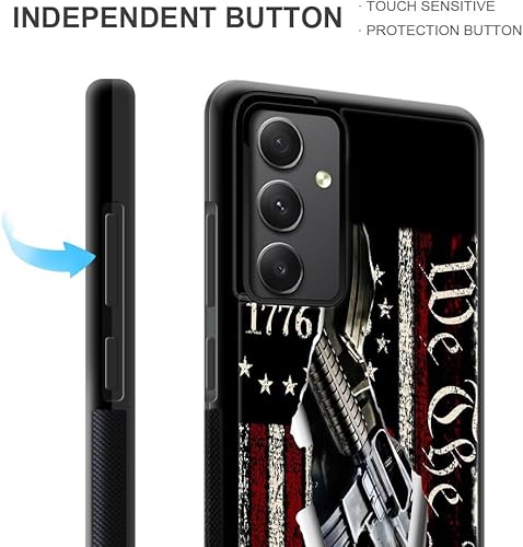 Miniatura 4 de DJSOK Funda compatible con Samsung Galaxy S21 Ultra, clásica bandera estadounidense independiente 1776 We The People patrón de diseño trasero +