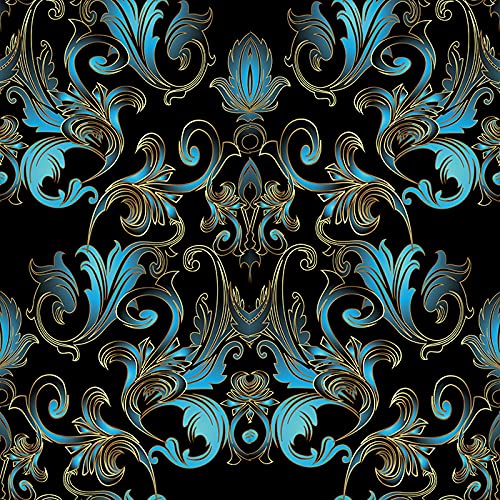 Papier Peint Magic-Stick Coloray Décoration Murale Baroque Luxe